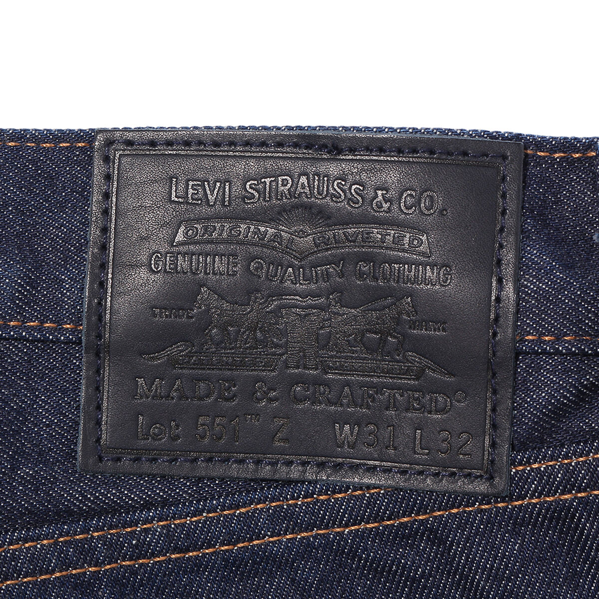 LEVI'S® MADE&CRAFTED®551Z VINTG STRGHT RINSE MOJ｜リーバイス® 公式通販